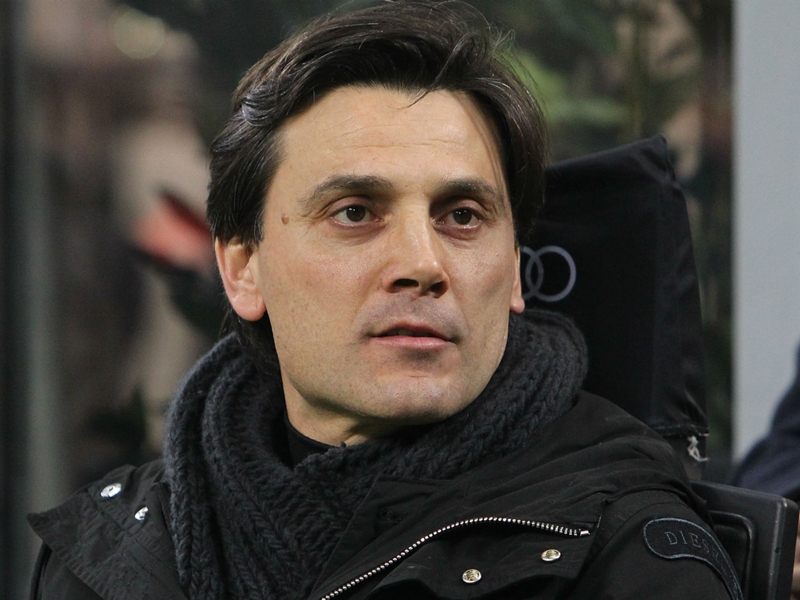Montella dedicates AC Milan win to Berlusconi