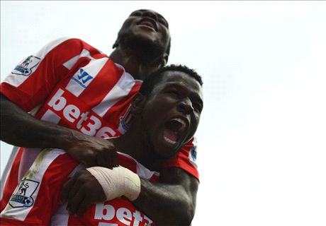 Diouf the hero as Stoke shock City