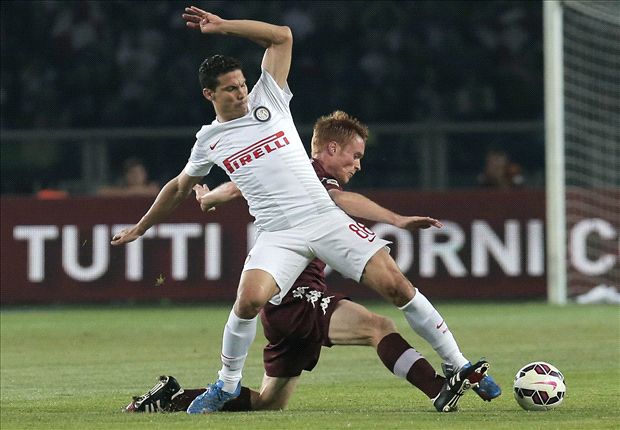 Torino 0-0 Inter: Vidic sees red as Mazzarri's men are held