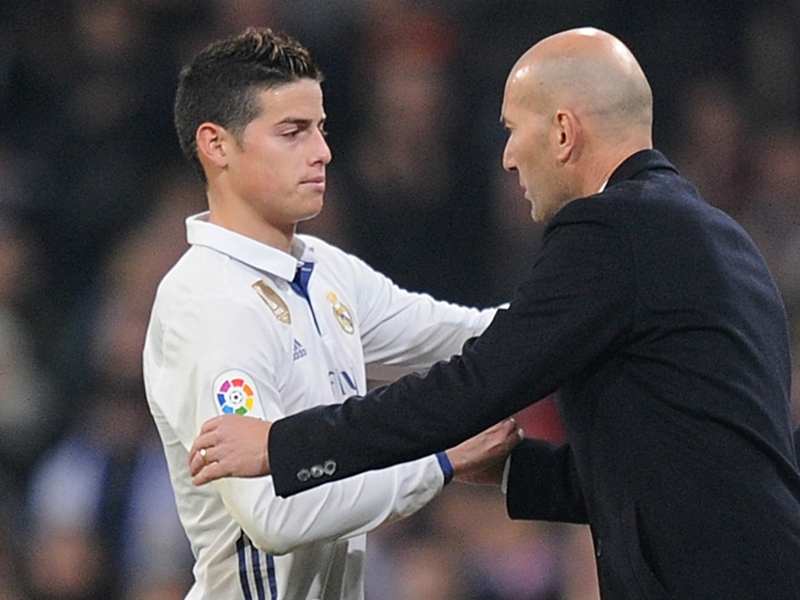 James: Zidane's rotation does not affect Real Madrid