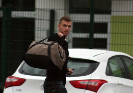 Dzeko: Verletzung offenbar