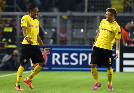 Arsenal two down in Dortmund - LIVE