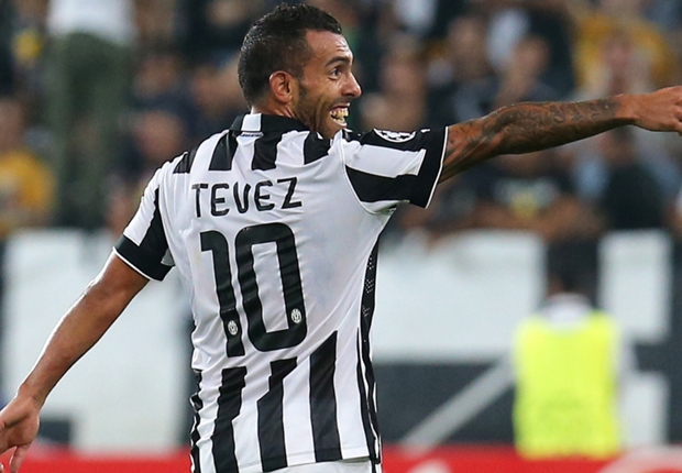 carlos tevez juventus jersey