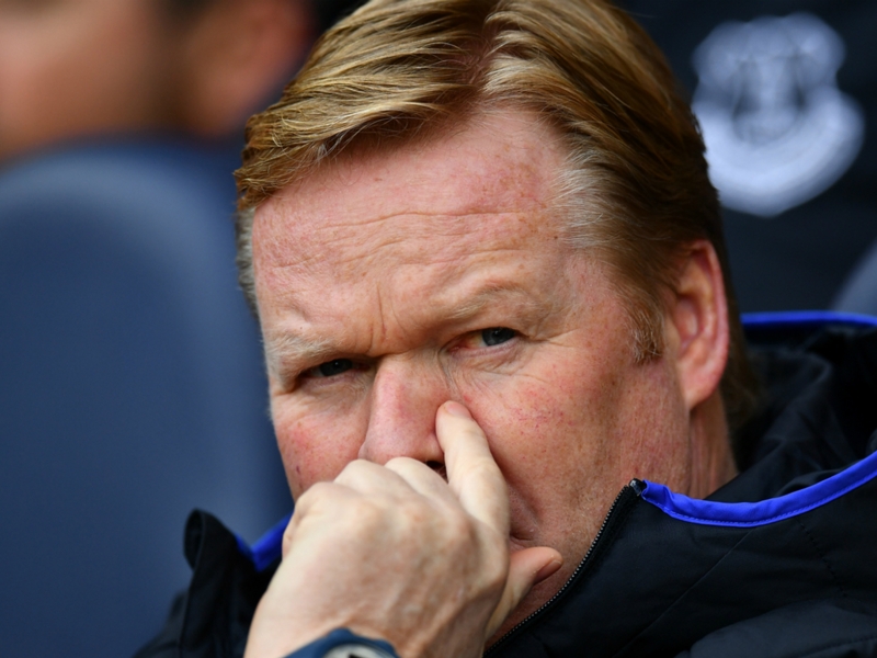 Williams tells Koeman to forget Barca and finish Everton job