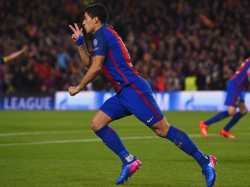 Barça, Suarez marque son 4e but contre le PSG