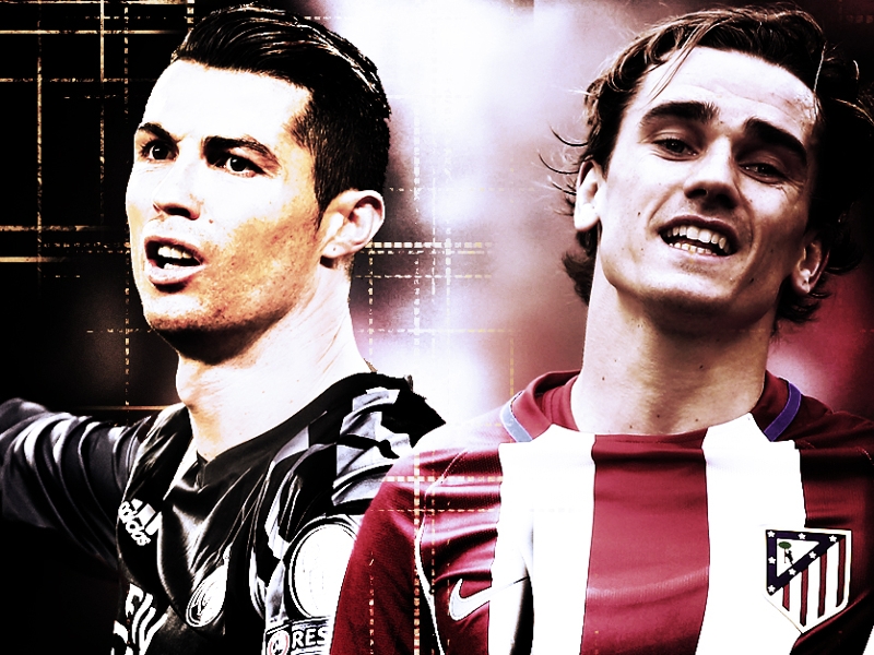 Ronaldo vs Griezmann - who has the edge ahead of the Madrid derby?
