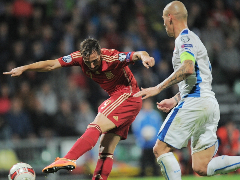 Slovakia did nothing but still beat Spain - Alcacer