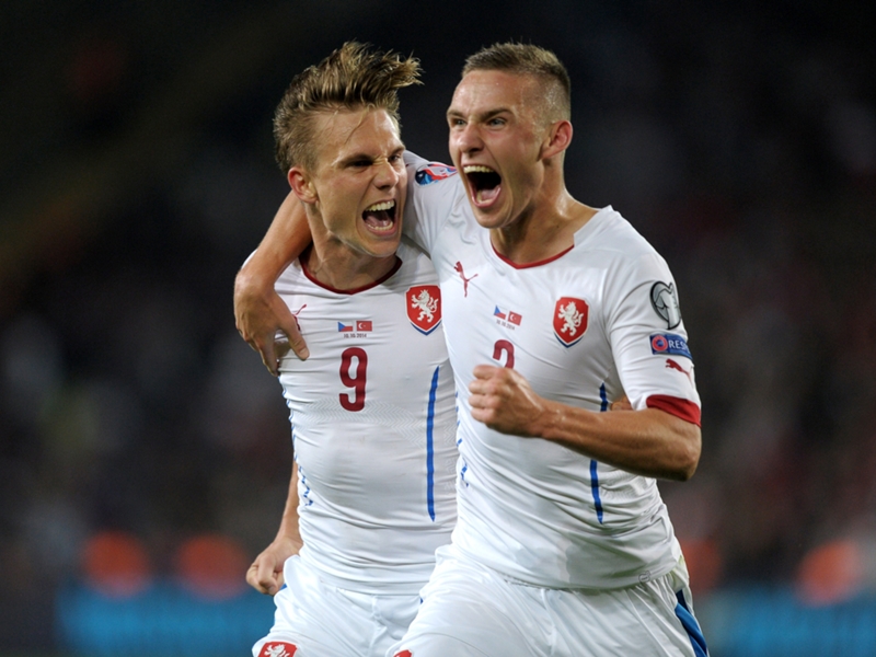 Turkey 1-2 Czech Republic: Dockal fires visitors to the top