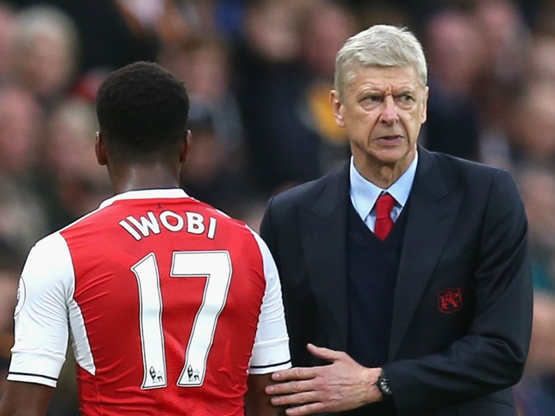 Alex Iwobi thrilled with Arsenal's Wenger send-off