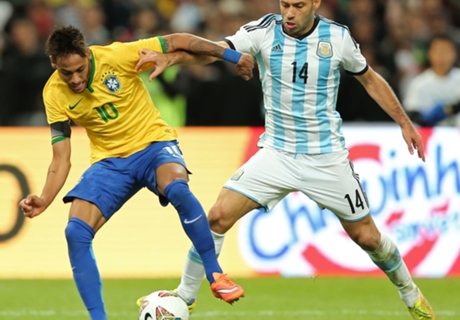 Brazil and Argentina kept apart in Copa