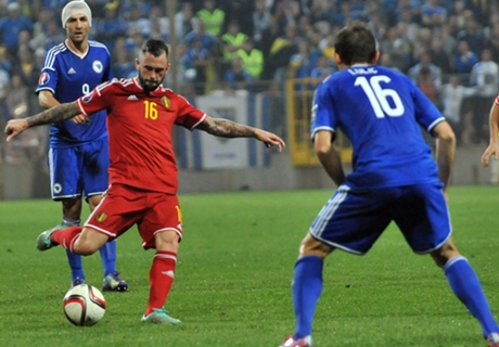 Kompany talks up Belgium point