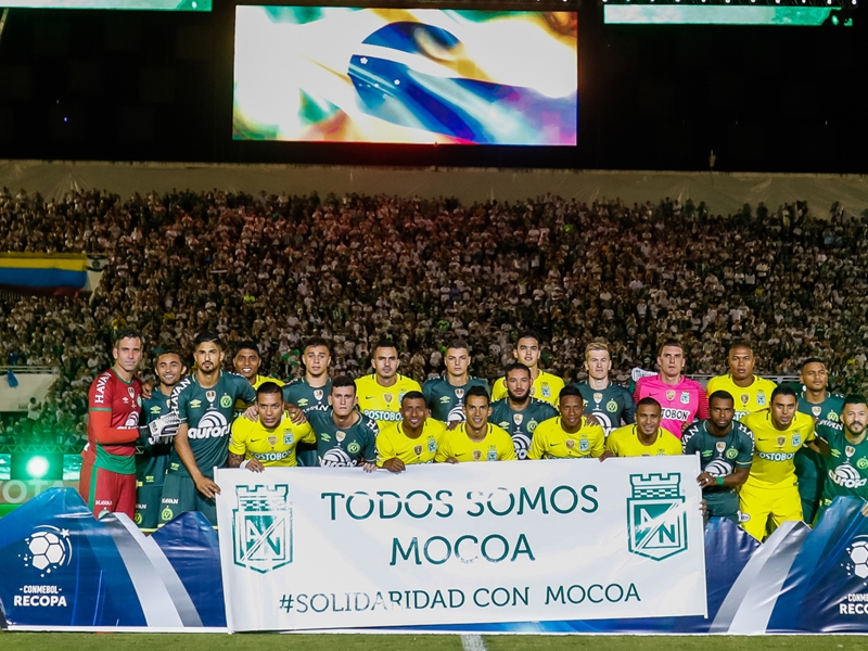 Chapecoense 2 Atletico Nacional 1: Emotional win for tragedy-hit hosts