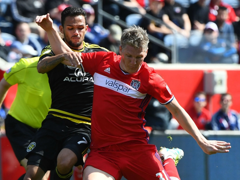 Schweinsteiger keeps impressing teammates as he helps lead Fire to victory