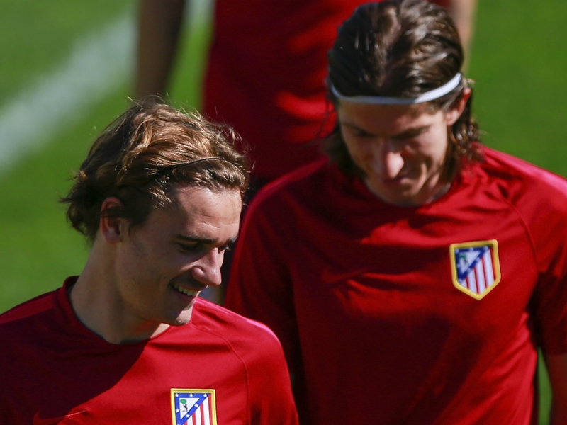 Atlético Madrid - Filipe Luis : "Griezmann est bien meilleur que le reste de l'équipe"