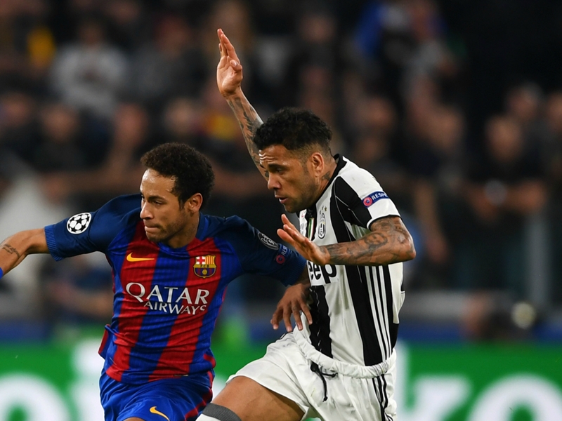 Juventus must try to score against Barca at Camp Nou, insists Dani Alves
