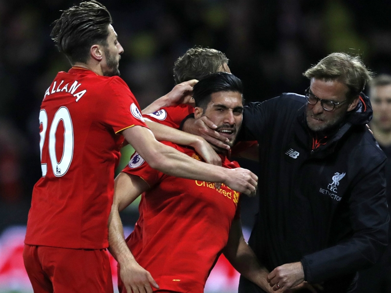 Liverpool show they Can take advantage of United, Arsenal and City’s failings with Emre’s stunner