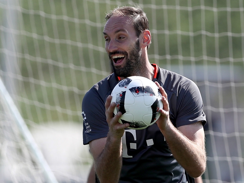 Nearly two trophies for every appearance -- Bayern goalkeeper Tom Starke continues to add titles