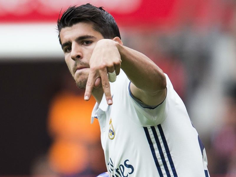 Madrid, Man United yet to hold Morata talks - Perez