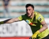 Il portiere del Trapani Mirko Pigliacelli Il portiere del Trapani Mirko Pigliacelli