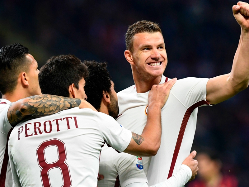 Roma striker Dzeko wins Serie A Capocannoniere