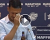 VIDEO: Demichelis se quebró en el anuncio de su retiro