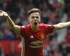 Harrop, en acción con el United Harrop, en acción con el United