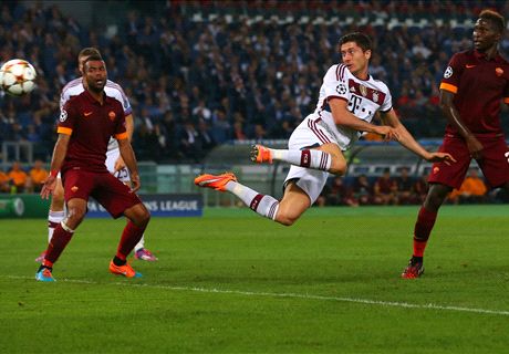LIVE: Roma 0-5 Bayern Munich