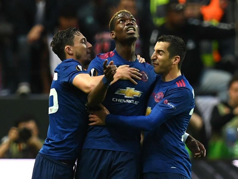 For Manchester! Hero Pogba leads United to emotional Europa League triumph