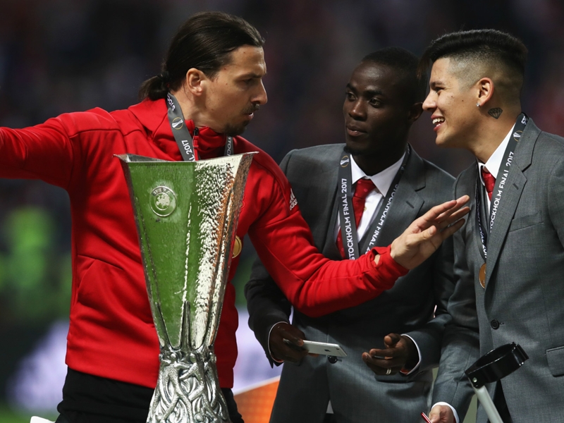 Ibrahimovic, Dolberg & Mkhitaryan lead Europa League Team of the Season