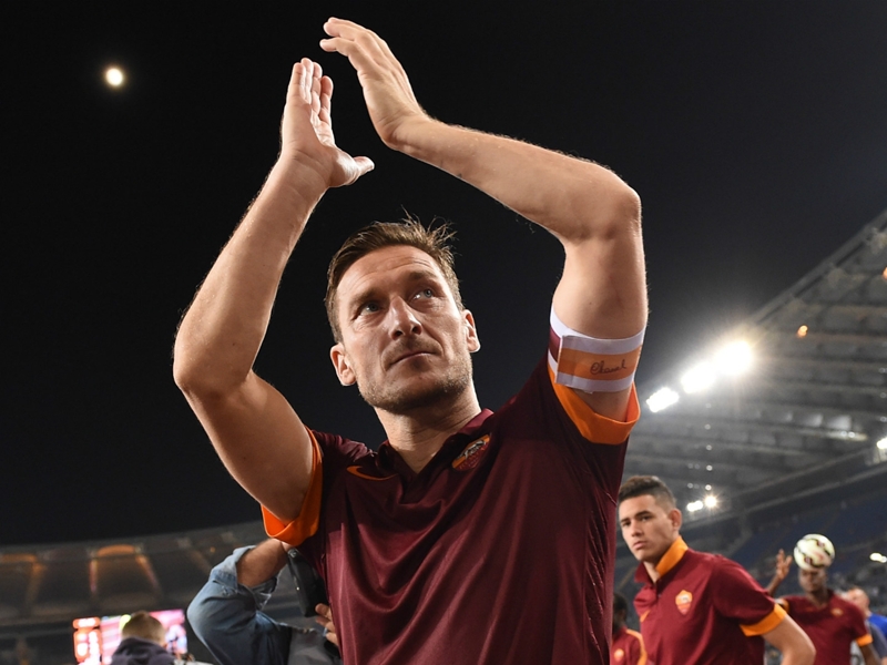 Twenty-five seasons, 307 goals, one incredible legacy – the numbers behind Totti's remarkable career