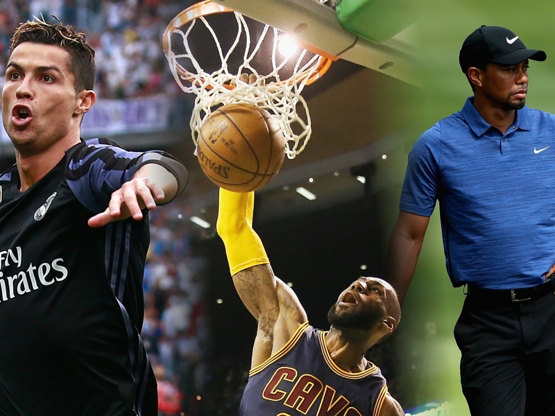 Ronaldo, LeBron, Bolt & the 100 most famous athletes in the world