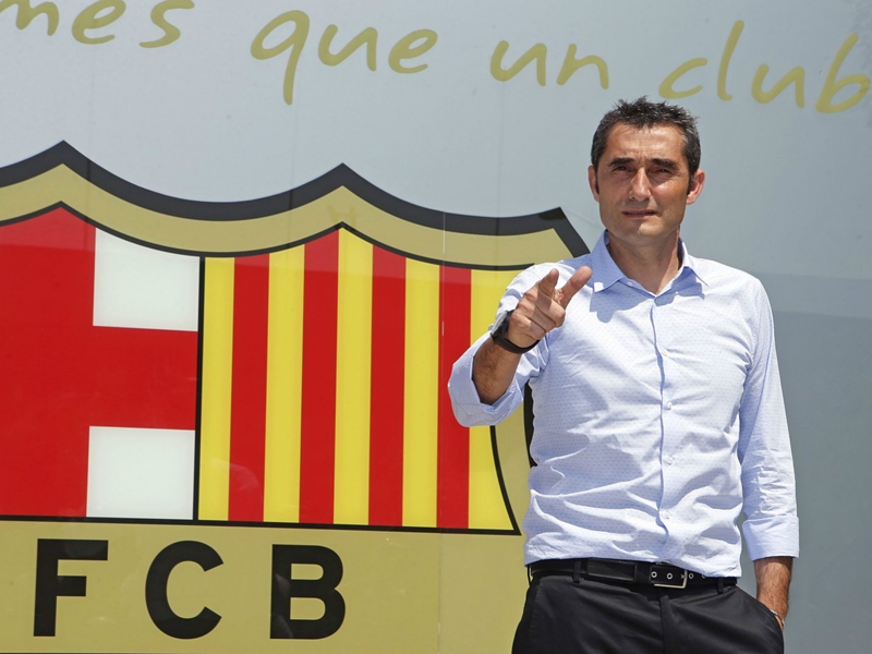Valverde looking to 'win everything' in his debut campaign as Barcelona boss