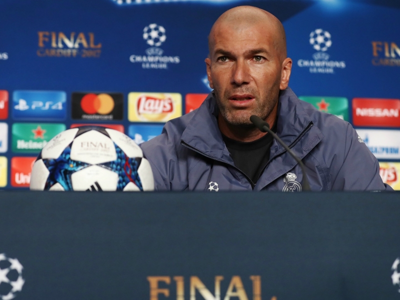 Zidane: No added pressure as Madrid defend Champions League