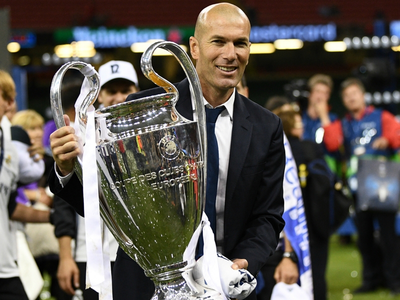 'Symbolic figure' Zidane has become the best coach in the world, says Perez