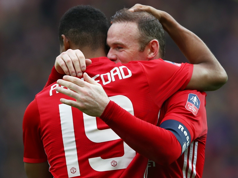 Rashford backs Man Utd team-mate Rooney for England return