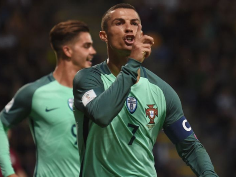Latvia 0 Portugal 3: Ronaldo stars as Santos' side cruise to victory