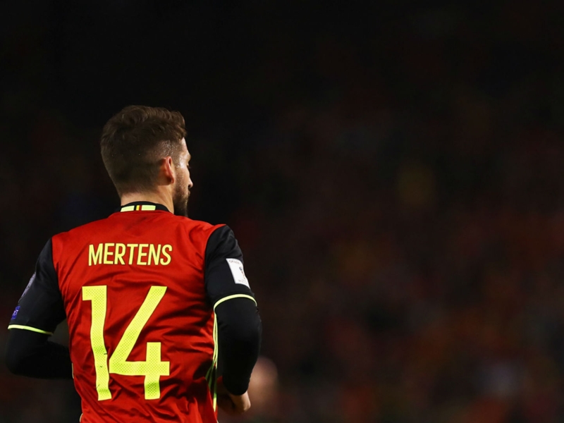 Estonia 0 Belgium 2: Mertens, Chadli see Martinez's men safely past 10-man hosts