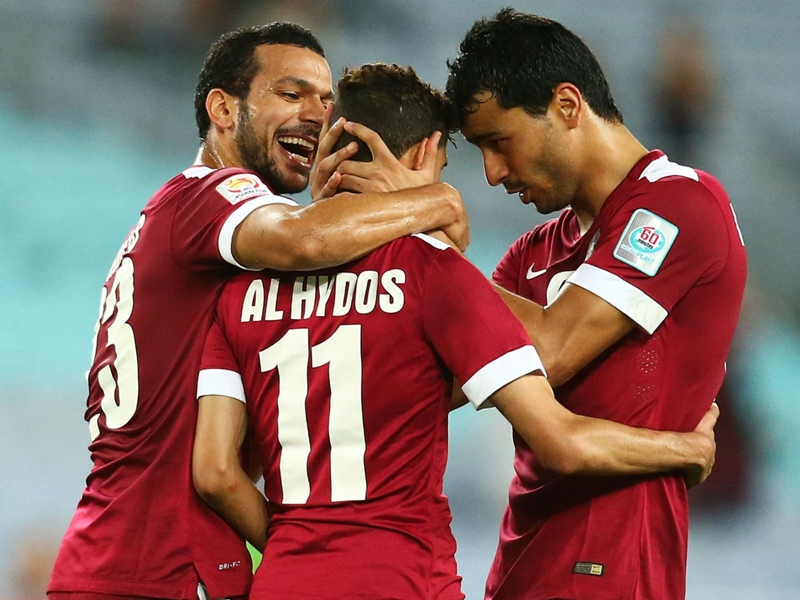 Qatar 3 South Korea 2: Al Haydos double holds off fightback