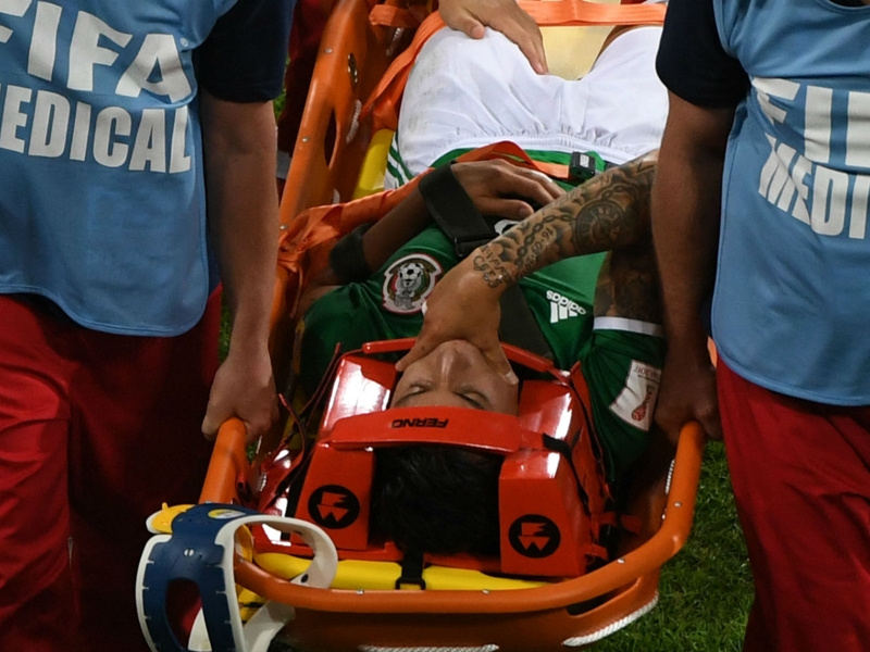 Mexico's Carlos Salcedo ruled out of Confederations Cup due to shoulder injury