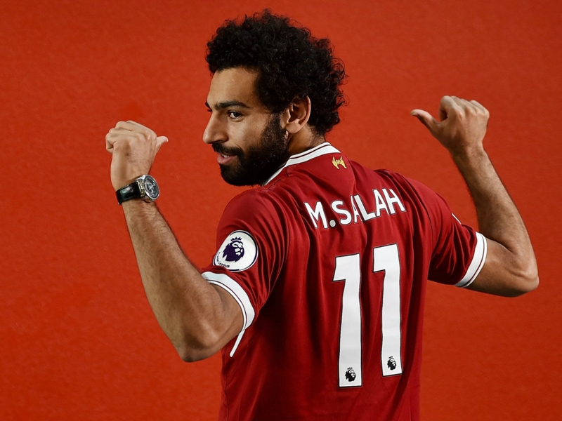 Salah gets Liverpool's No. 11 shirt as Firmino takes 9