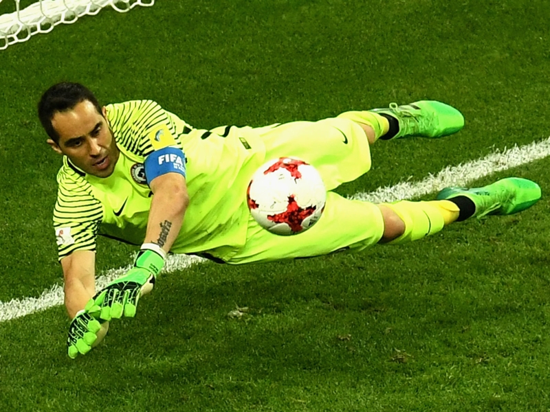 Portugal 0 Chile 0 (aet, 0-3 pens): Bravo the hero in shoot-out victory