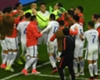 Chile goalkeeper Claudio Bravo. Chile goalkeeper Claudio Bravo.