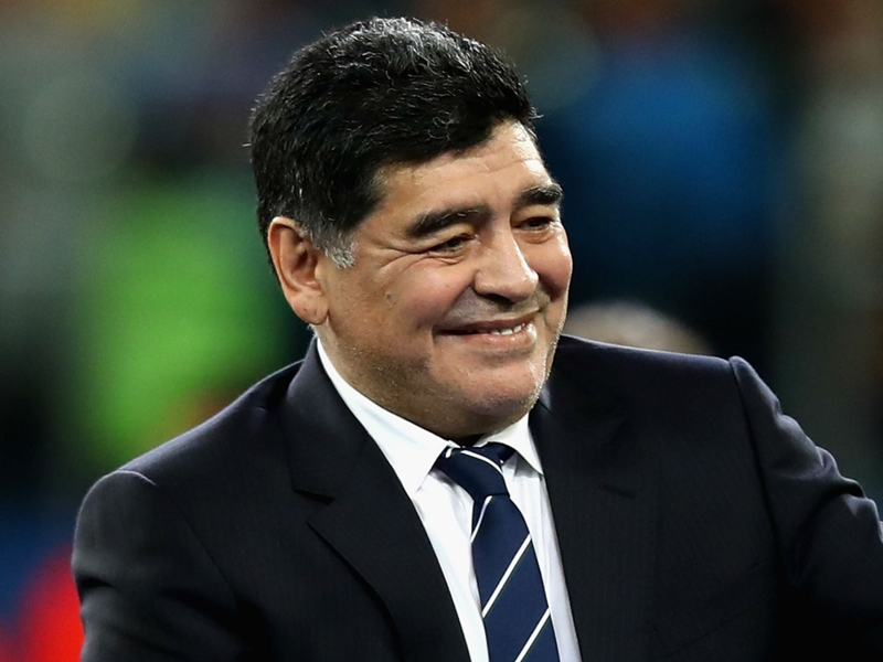 Maradona: Insigne can wear No.10 if he outscores me!