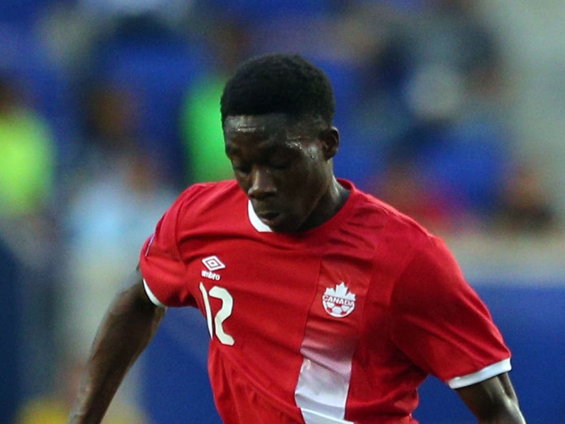 Davies becomes first 2000s-born player to score at a top level international tournament