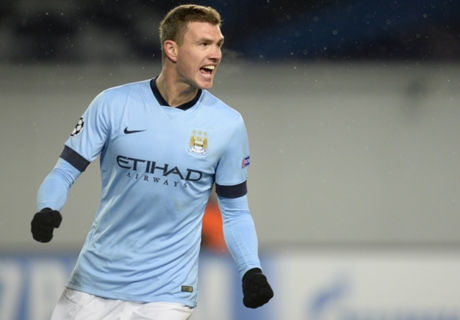 Manchester City, Dzeko indisponible 3 semaines