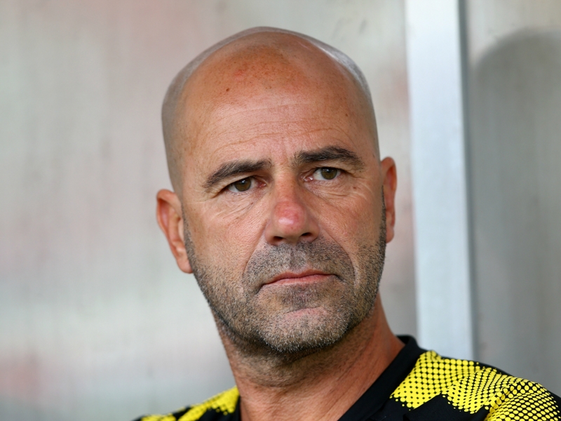 Aubameyang on target as Dortmund beaten by fourth-tier side on Bosz's bow