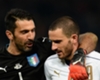Gianluigi Buffon and Leonardo Bonucci Gianluigi Buffon and Leonardo Bonucci