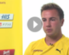 VÍDEO: Gotze, feliz tras superar su calvario de lesiones