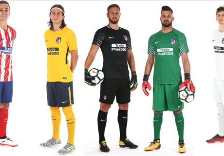 Atletico Perkenalkan Jersey Baru 2017/18