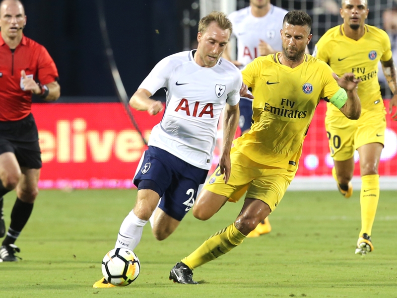 Paris Saint-Germain 2 Tottenham 4: Eriksen, Alderweireld score stunning goals